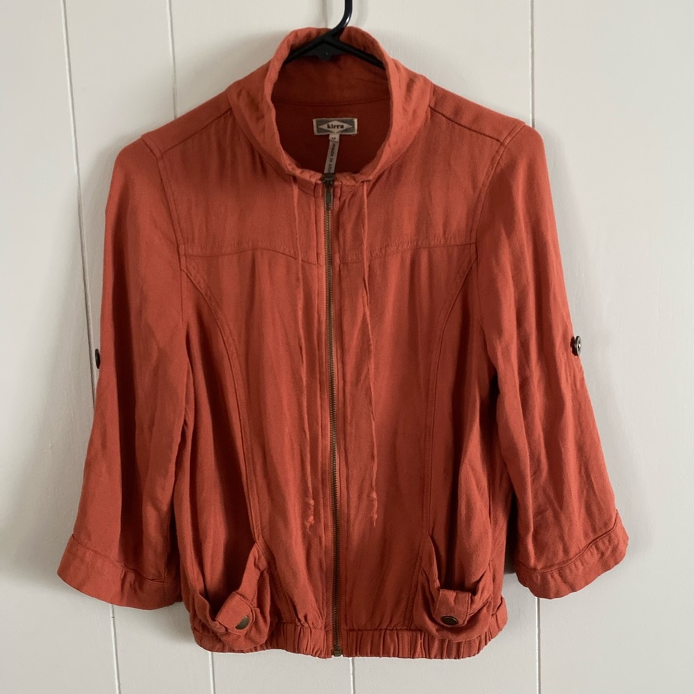 Kirra Zip Up Cowl-neck Jacket